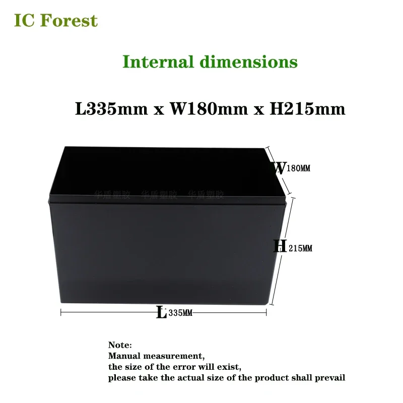 12v 24V Lifepo4 Battery Box 12v 24V 50ah 90ah 100ah 200ah 280ah Solar Cells Case RV Lifepo4 Battery Plastic Box Diy Lifepo4 Box