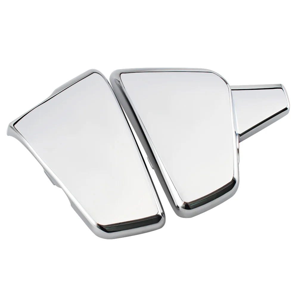 Motorcycle Accessory Left Right Battery Side Fairing Guard Chrome Fit For Honda VLX600 VT 600C CD Shadow VLX Deluxe 1999-2008