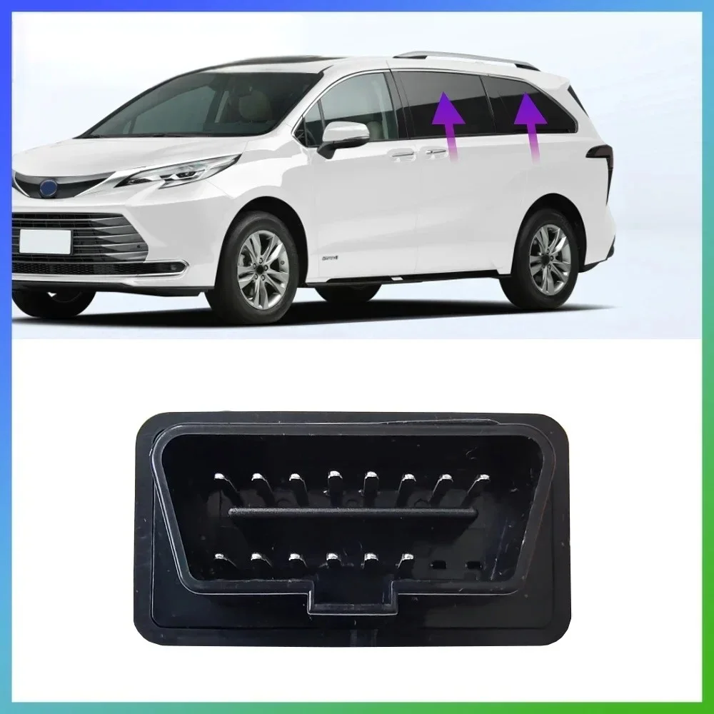 

For Toyota Sienna Camry Rav4 Harrier Corolla Highlander OBDII Car Auto Speed Lock Electric Window Lifter Power Window Open Close