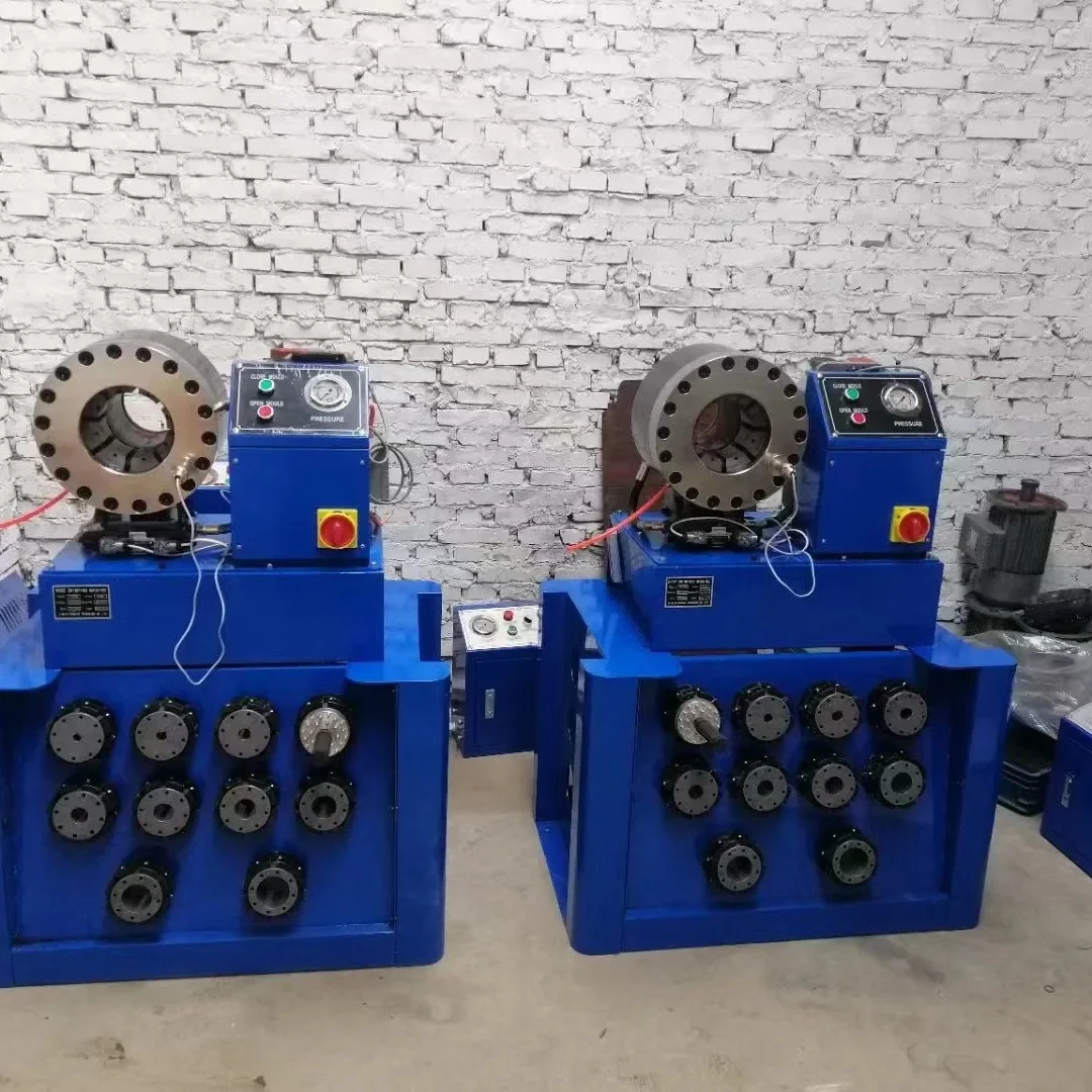 Hot Selling High Quality Hydraulic Hose Crimping Machine Portable Fully Automatic High Pressure Hose Shrinking Machine