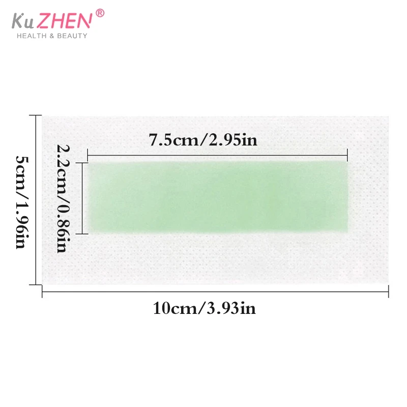 12/24pcs Gesichts lippen wachs streifen für Gesichts kinn Oberlippe Kiefer Augenbrauen Bart Haaren tfernung