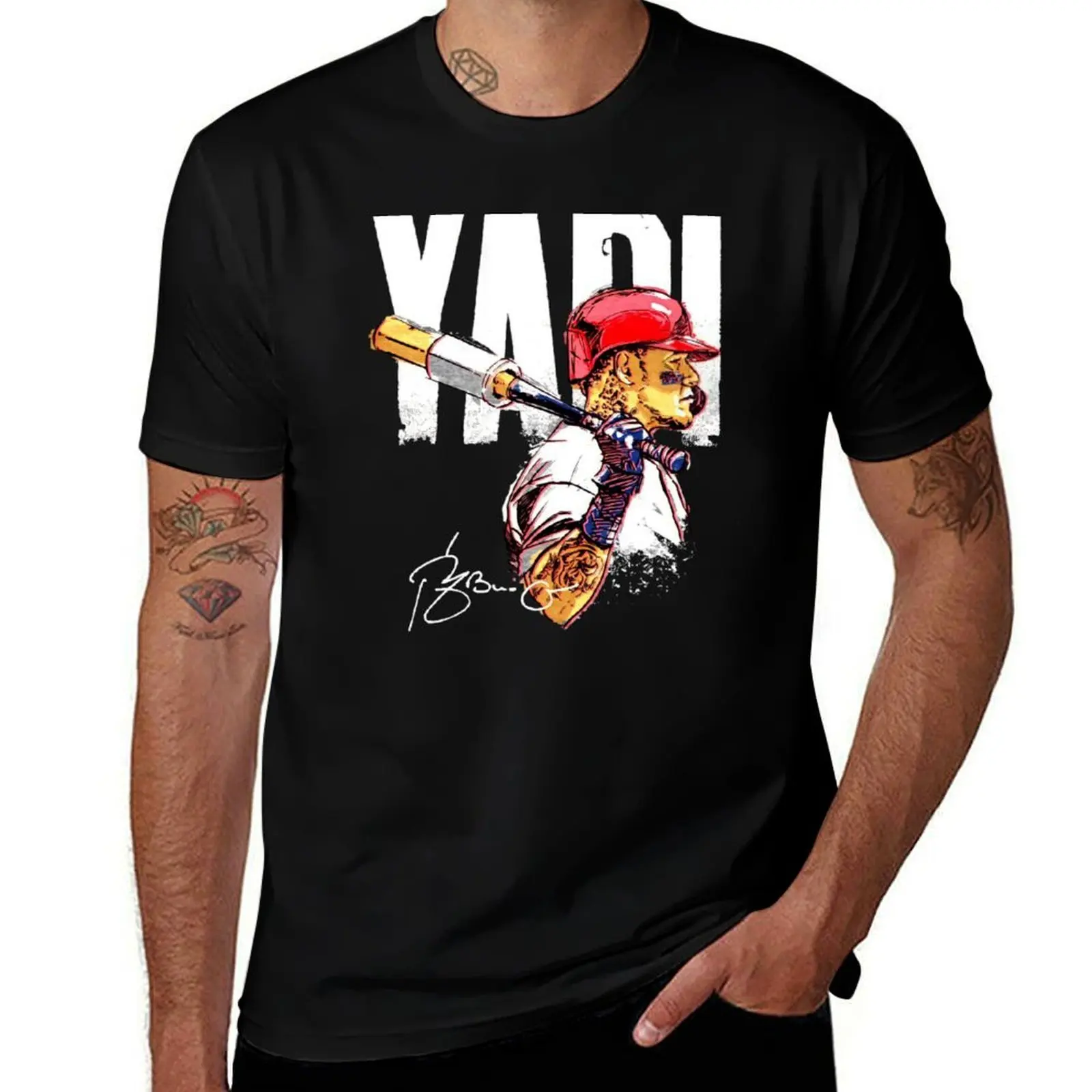 

Yadier Molina T-Shirt Gym Wear Breathable Short Sleeve Tee
