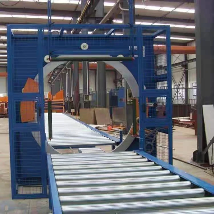 Horizontal Pipe Profile Orbital Wrapping Machine Horizontal Film Wrapping Machine Customize