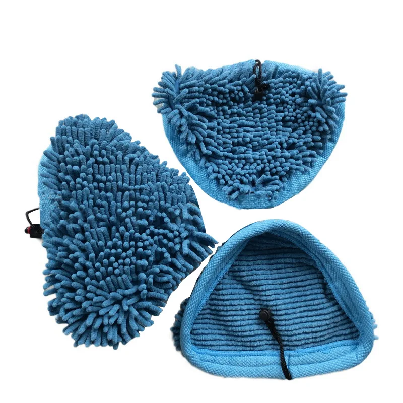 1/2PCS Mop Replacement Pads Steam Mop Chenille Pads Household Mop Head Washable Cloth Pad Floor Cleaning Supplies