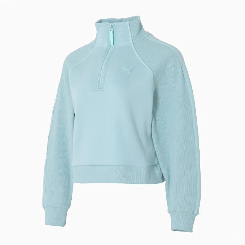 

Puma Casual Outdoorist Women's Jacket Warm Fleece Half-Zip Top Knitted Casual Sweatshirt 635727-82