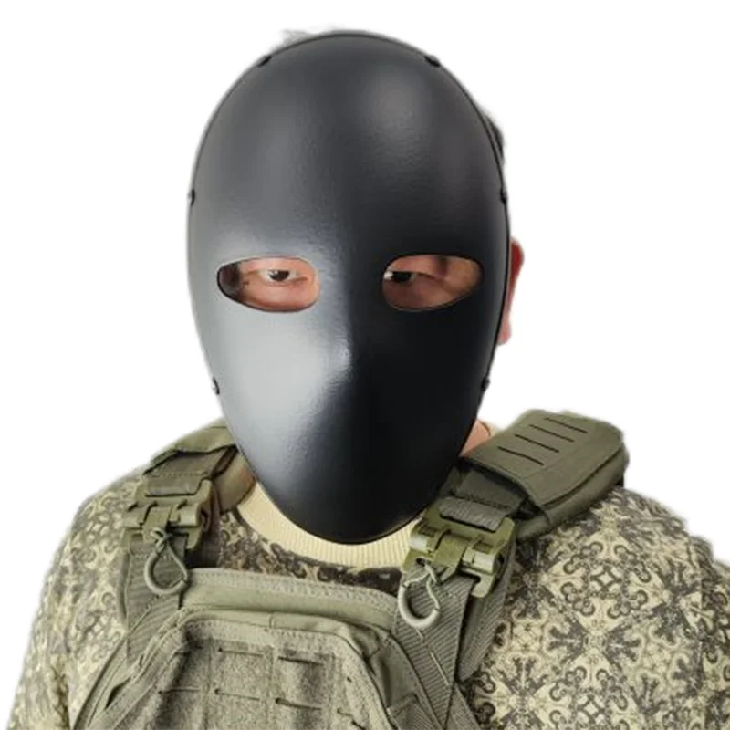 Máscara facial antibalas fibra aramida NIJ IIIA protección balística - imagen 5