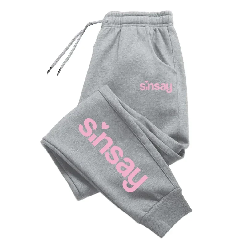 رائجة البيع المرأة Sweatpants الحضرية موضة عادية فضفاض بنطلون كل موسم المنزل في الهواء الطلق الراحة لينة ممارسة بنطال رياضي #1