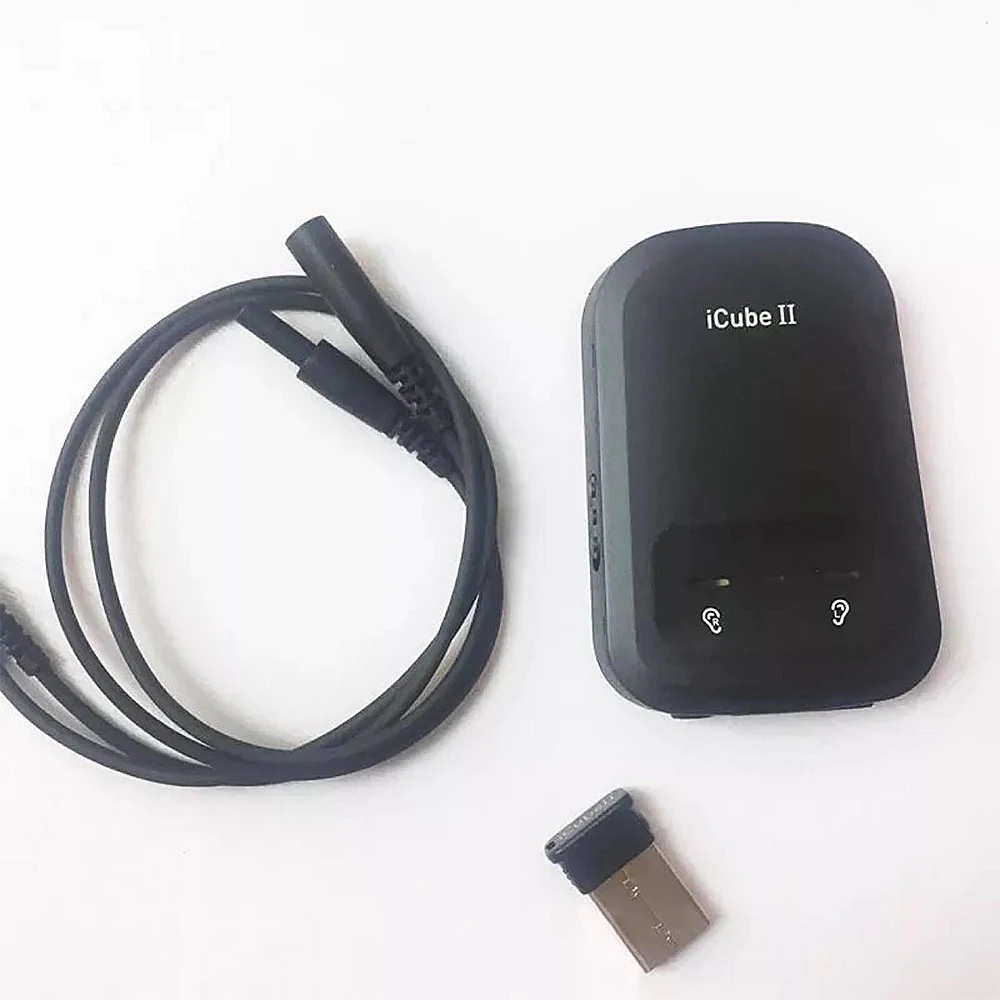 Digital Bluetooth Wireless Hearing Aid Programming Box Programmer iCube II for Phonak