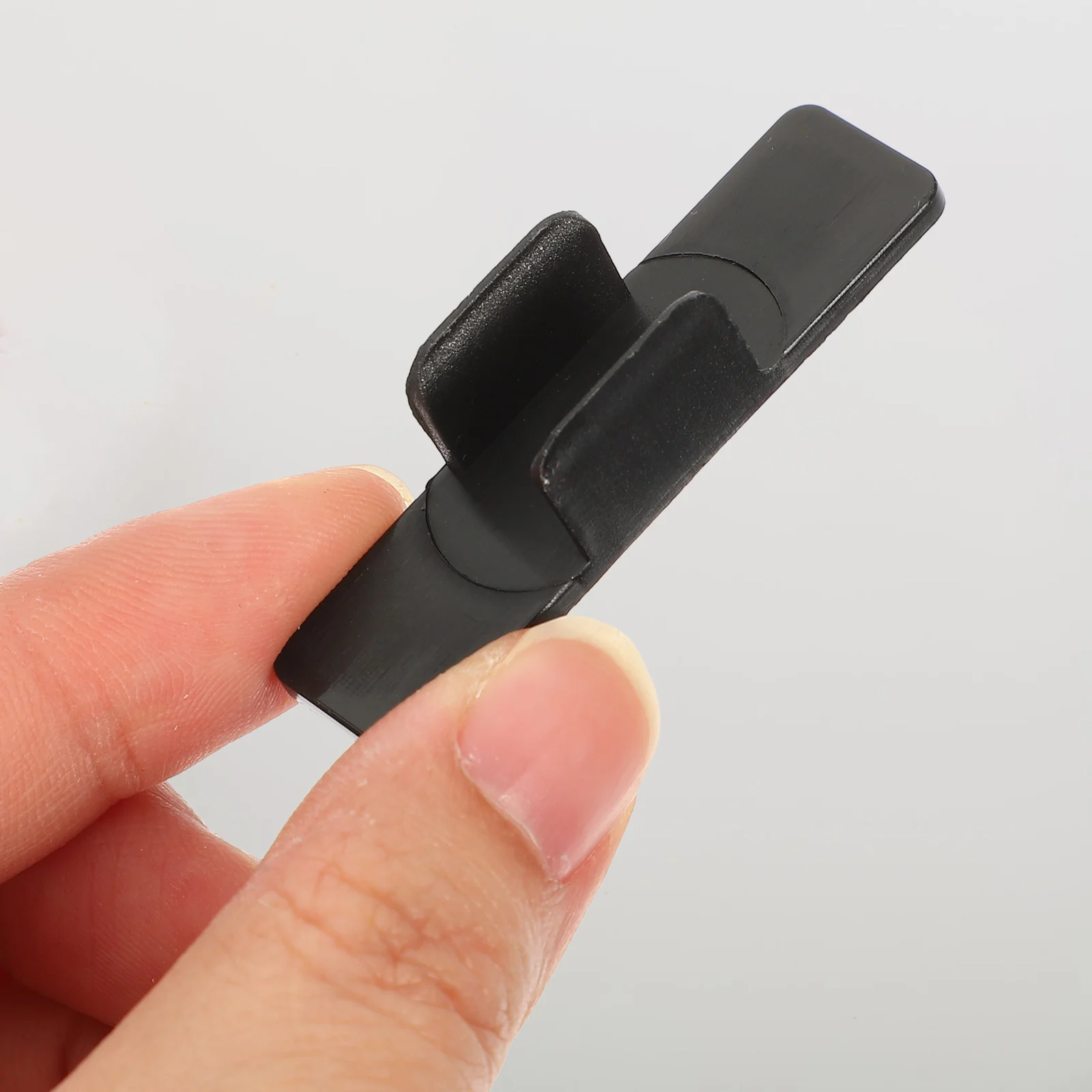 20 Pcs Penholder The Notebook Plastic Pencil Clip Self-adhesive Clamps Fixing Clips Abs Fixators Holders Whiteboard