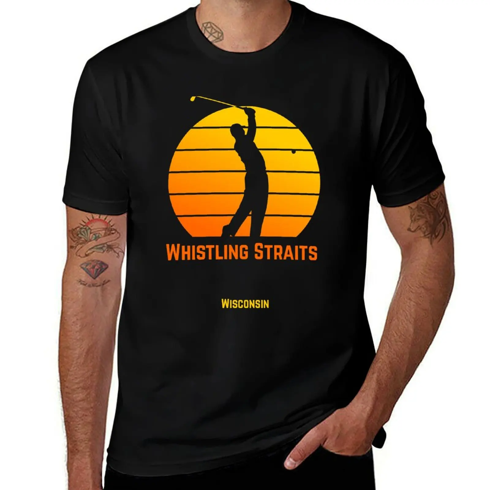 Golf At Whistling Straits - Wisconsin, Classic T-Shirt t shirts designer T-Shirt
