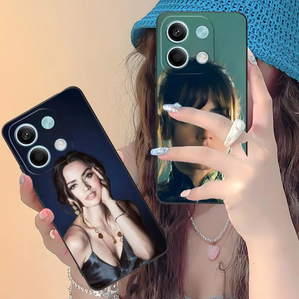 Ana de Armas حافظة هاتف محمول لهاتف Xiaomi Redmi 14 13 12 A5 3 2 1 C Plus 4G 5G غطاء طباعة ملون للهواتف المحمولة الفاخرة