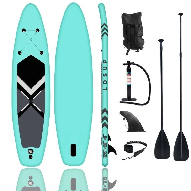 Inflatable SUP Surfboard Water Sports Stand Up Paddle Board PVC Water Ski Board Racing Pulp Board