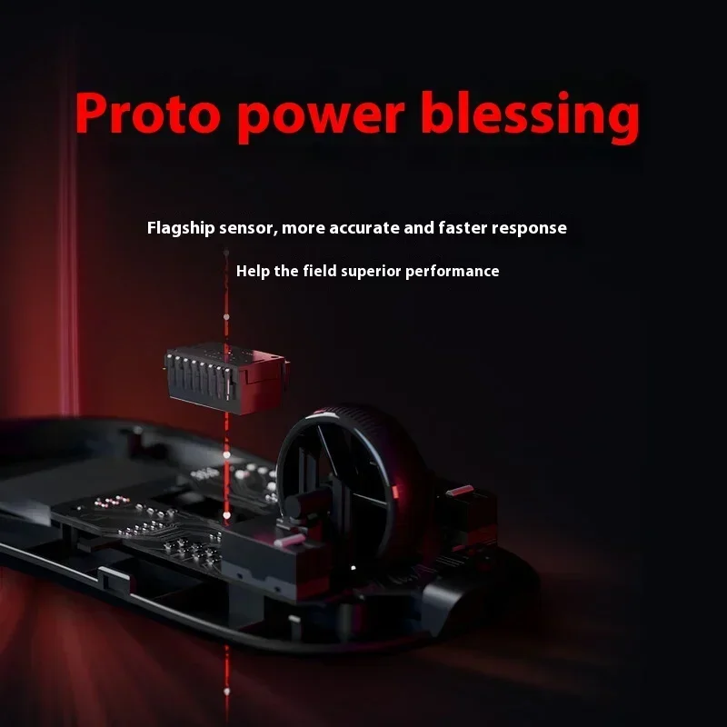 VGN VXE MAD R Mouse MAD R, Mouse Gaming 8K PAW3950 Sensor Mode ganda ringan, Aksesori hadiah Pc