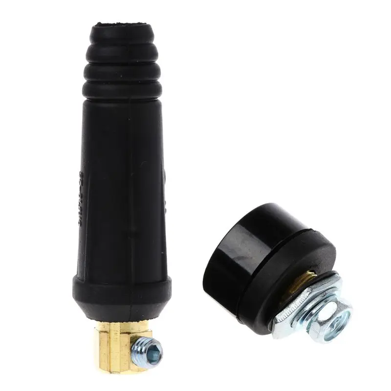 

200A 10-25mm Rapid Fitting Female Male Connector European Electric Welding Machi