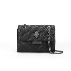 KURT GEIGER Women Shoulder Bag Eagle Head PU Plaid Crossbody Bags 2024 High Quality Brand Handbags Ladies Fashion Purse