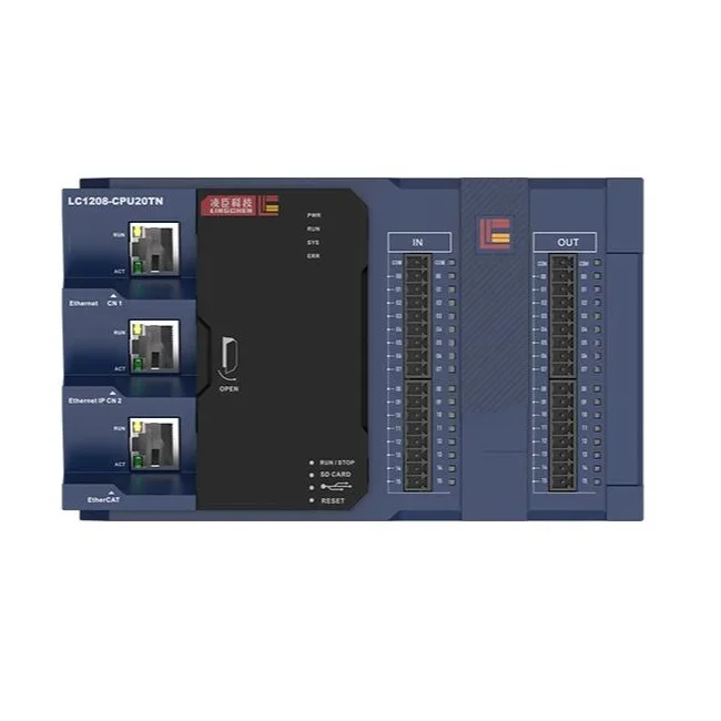 Fascinating Price PLC Programmable Logic Controller Automation EtherCAT EtherNet IO Module PLC1204-CPU20TN