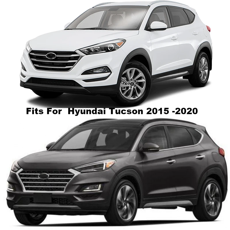 Side Window Deflector For Hyundai Tucson 2015 2016 2017 2018 2019 2020 Wind Visor Sun Rain Guard Car Window Accessories view 6