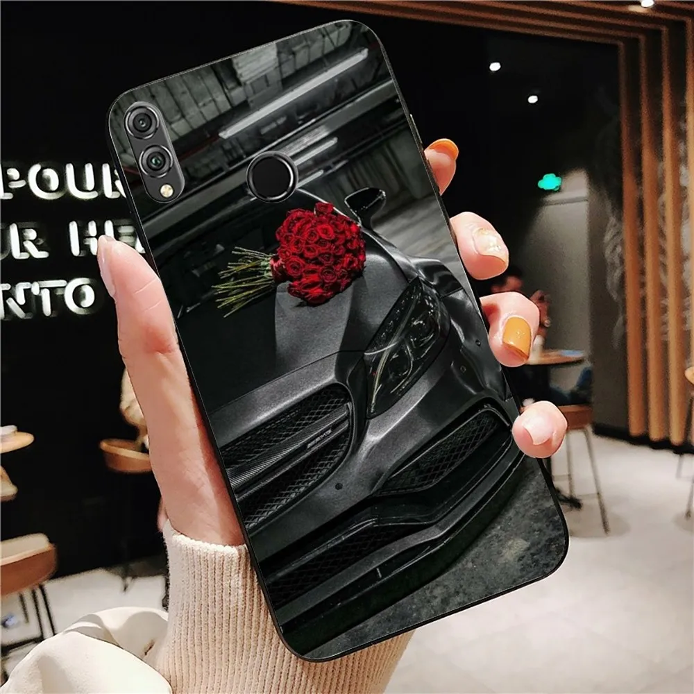 Sports Car Mercedes Phone Case For Huawei Honor 10 lite 9 20 7A pro 9X pro 30 pro 50 pro 60 pro 70 pro plus