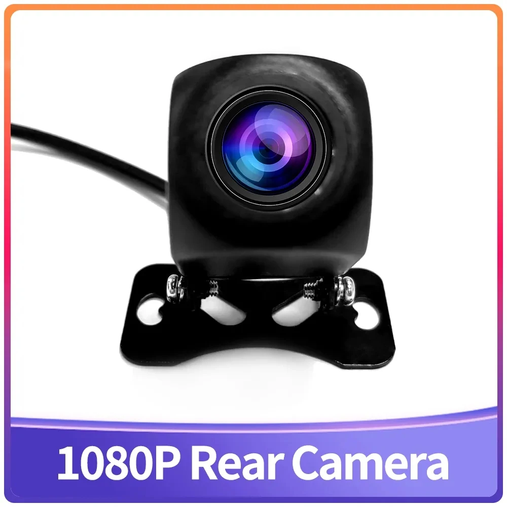 Car Backup Camera Rear View Camera 1080P Clear Anti-Interference Wide Angle Adjustable Vehicle Small Reversing Camera