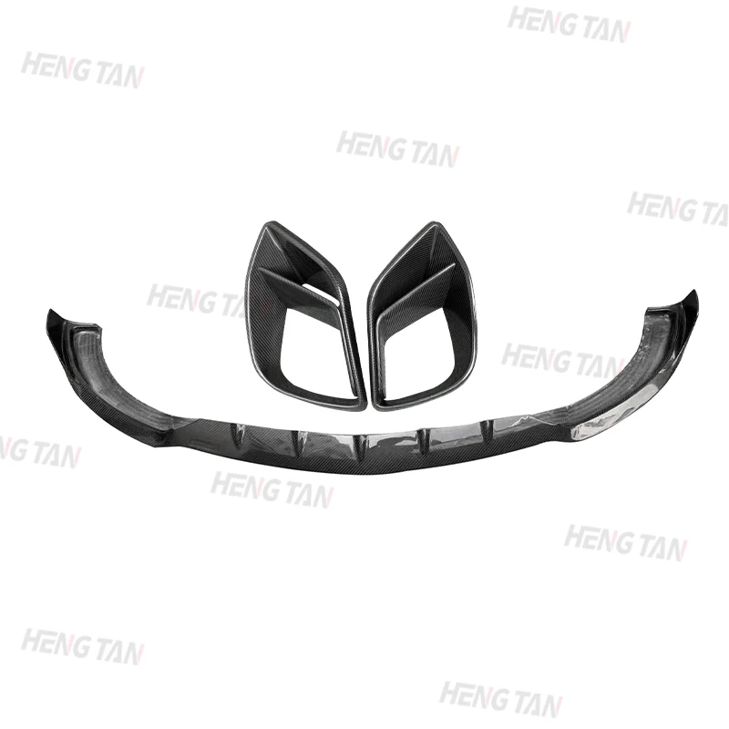 Carbon Fiber Front Bumper Splitter Lip For Mercedes Benz AMG GT63 Front Bumper Air Vent Body kit