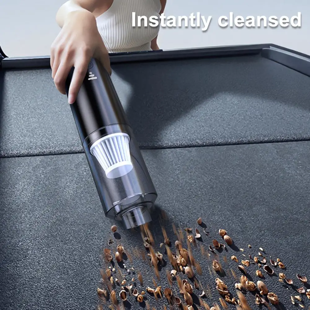 Car Vacuum Cleaner Cordless 2500Pa Suction Power Portable Handheld Mini Vacuum Cleaner with Type-C Fast Charging Vacuum Cleaner