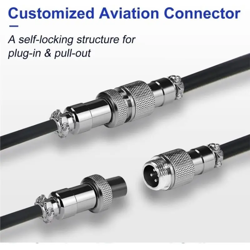 [LXYA68Z!] USB Type-C Coiled Cable Max Aviator Aviation Connector Cord For Mechanical Keyboard For Desktop Computer