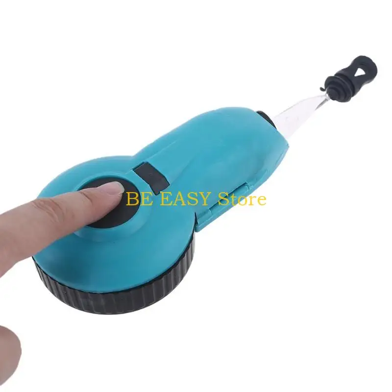 e28f 휴대용 미니 분필 라인 도구 목공 콜백 문자열 릴 릴 키트 잉크가있는 깨진 잉크 분필 라인 마커