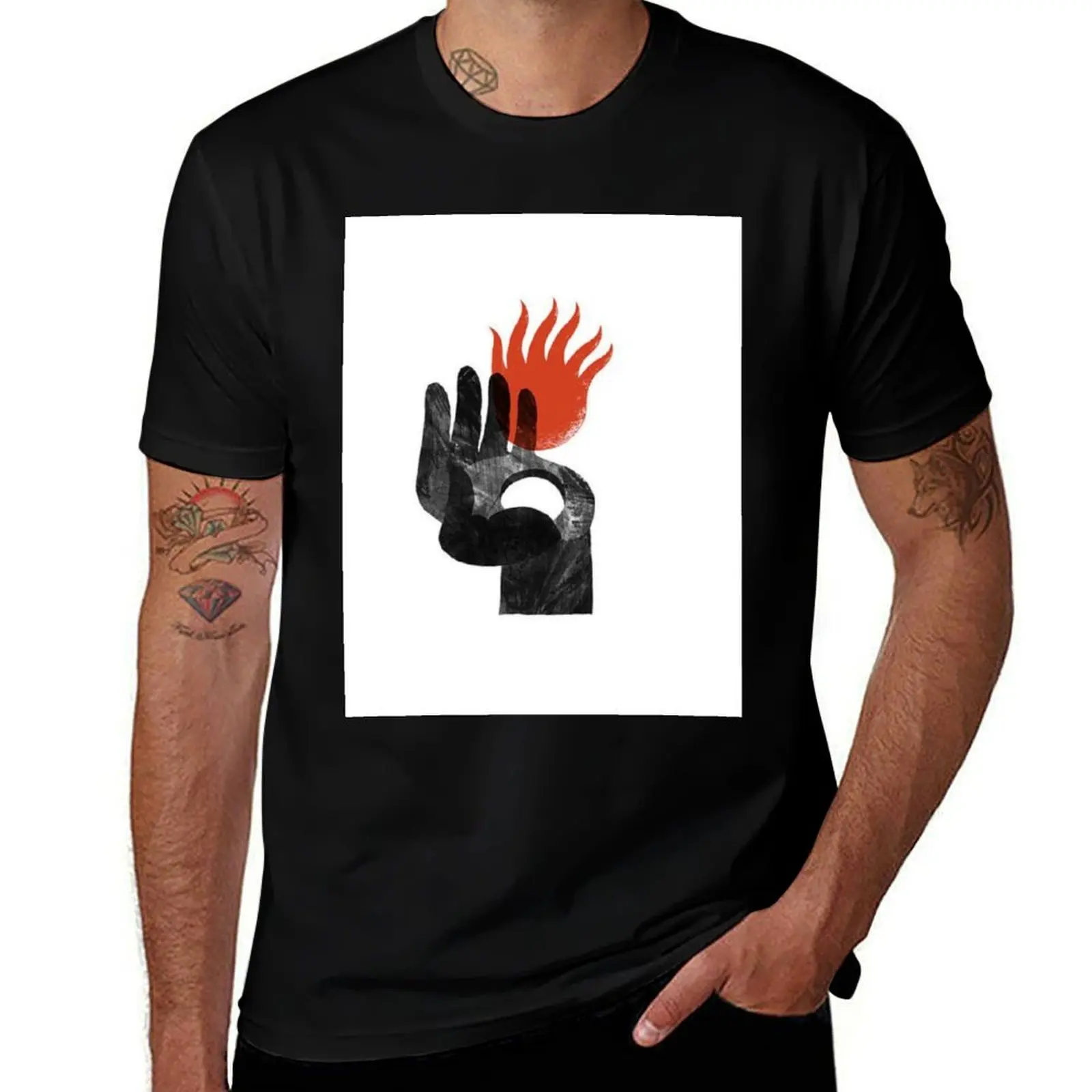 

kikagaku moyo T-Shirt T-shirts oversize Man t-shirt oversize t-shirts man shirts graphic tee T-shirts for men cotton