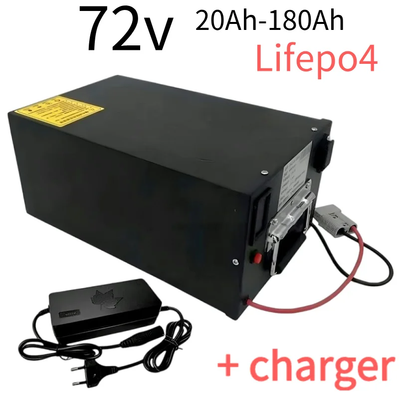 72V 20ah 40ah 60ah 80ah 100ah 120ah 150ah 180ah lifepo4 lithium battery BMS for scooter Inverter EV bike Tricycle caravan EV