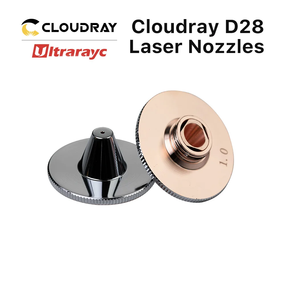 1/10PCS/50PCS  Laser Cutting Nozzle Conusmables D28 H15 M11 Bulge Type Double Chrome Layers Caliber 0.8-6.0mm For CNC Cutting