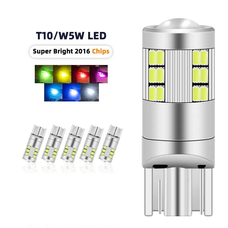 

24V T10 W5W 194 501Led Car Interior Light No Error Car Auto Mobile Marker Bulb Interior Lamps Backup Clearance Lighting Canbus