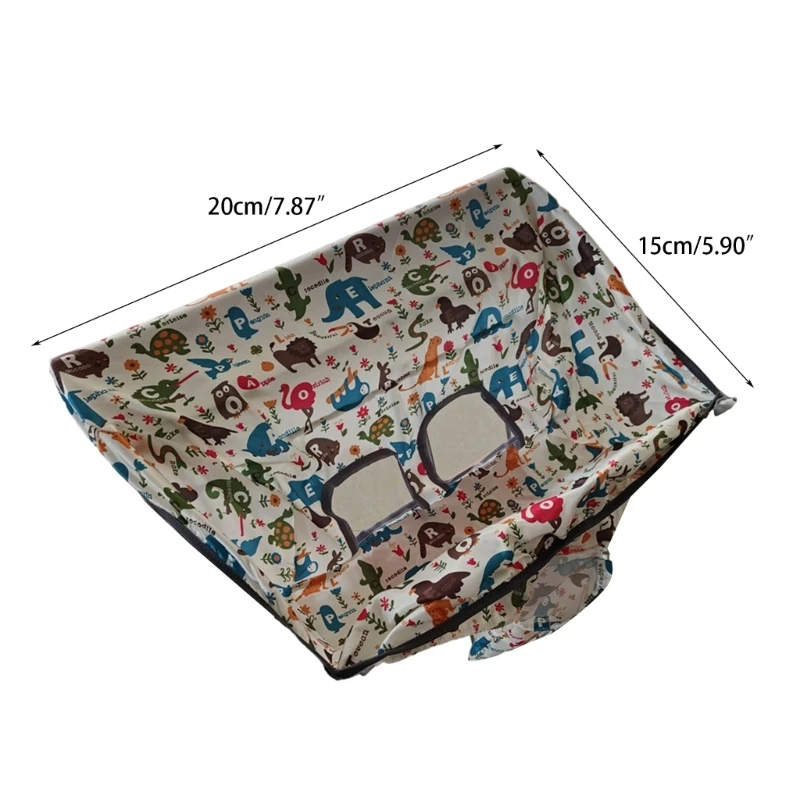 Infants Supermarket Grocery Shopping Cart Sleeve Printed Baby Pad Case