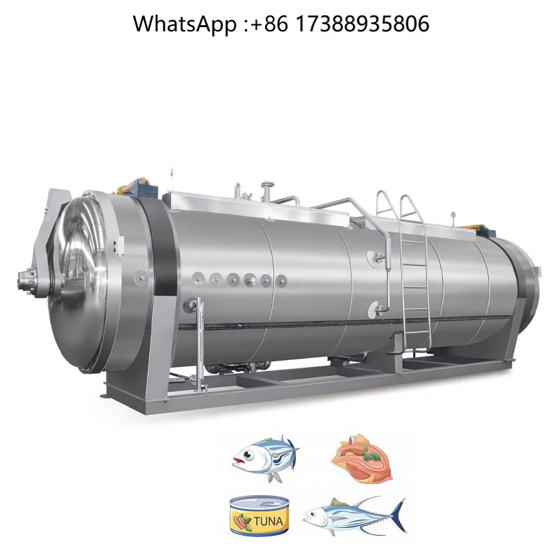Industrial Machinery Tuna Fish Precooker Fish Tuna Pre-cooker Machine