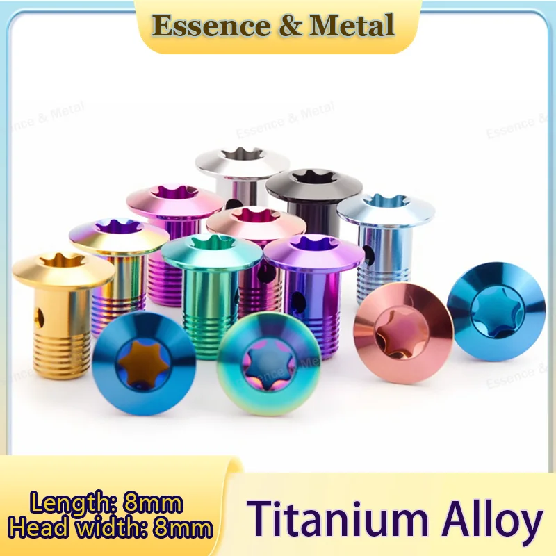 1PCS Titanium Alloy Oil Line Screw R9270 Disc Brake Kit Special Oil Line Screw Suitable for Shimano R9270 Modification Screws
