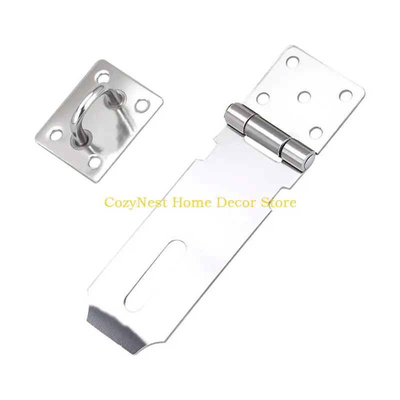 92MF Not Theft Foldable Door Lock Reinforced Steel Latches Secure Home Installation Easy Mounting for Enhances Door Security