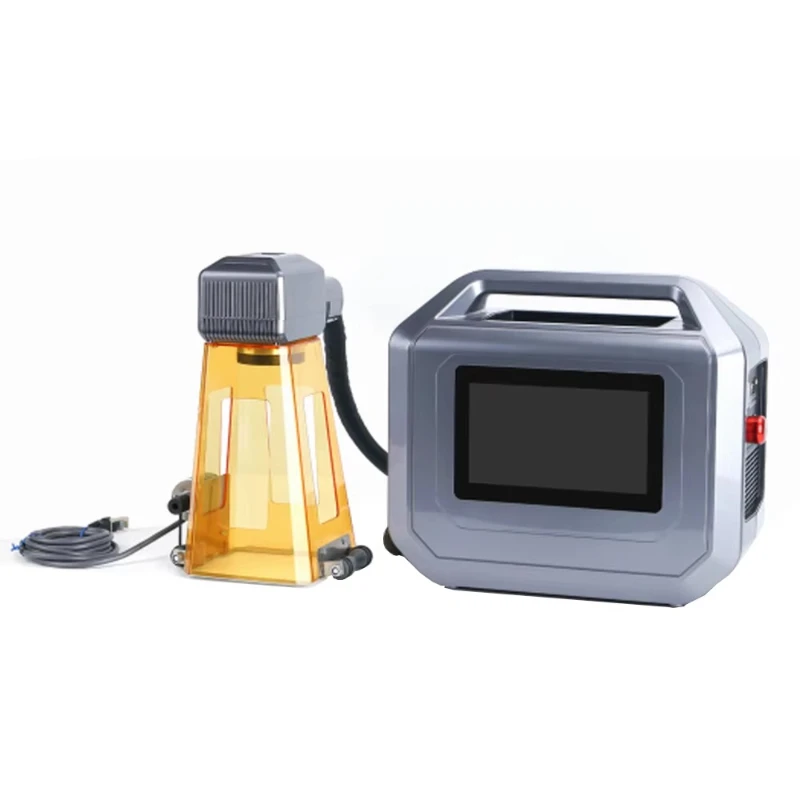 

Mini Smart Fiber Engraver Ss Aluminum Metal Plastic 20W 30W Fiber Marking Machine