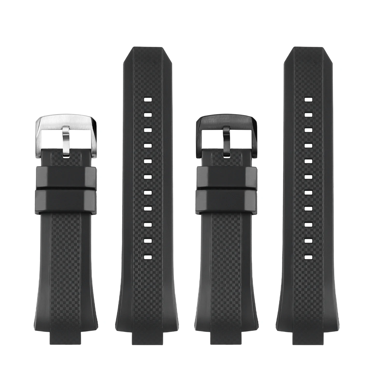 

Replacement Resin Rubber Strap for Casio Edifice EQW-M1100 EQW-A1000 EQW-A1100, Waterproof Sports Watch Band