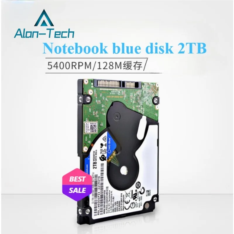 For W-estern Digital WD20SPZX 2t Laptop Hard Drive 7MM Thick 128M Cache 2TB Laptop Hard Drive