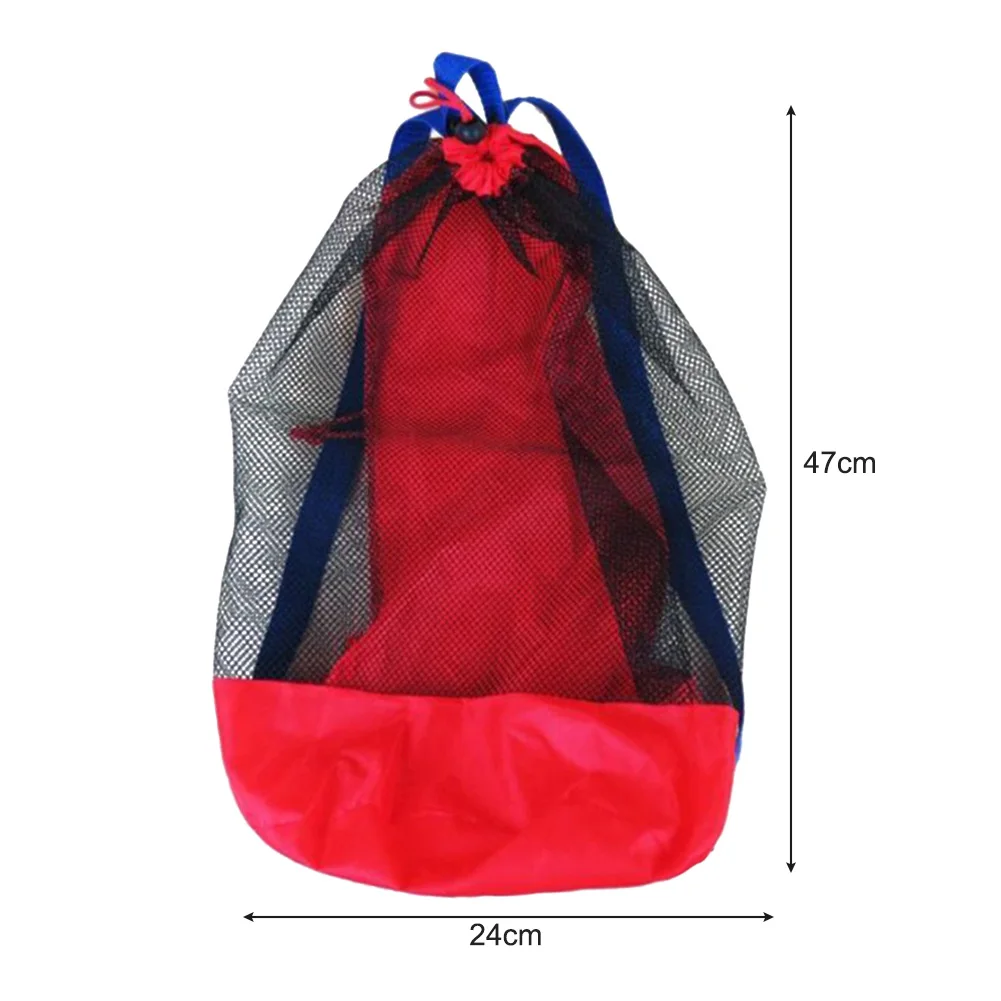 

Kids Beach Bag Children Sand Digging Net Pouch Sundries Mesh Bag Baby Storage Network Package Large Tote Handbag