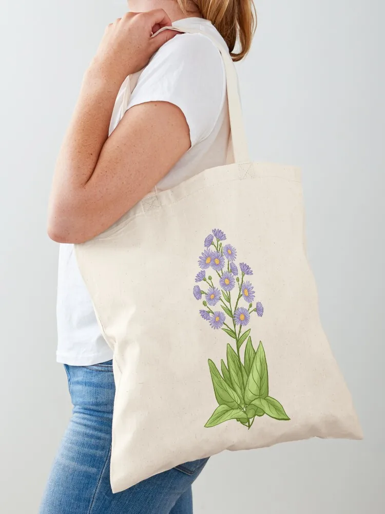 

Sky Blue Aster Tote Bag cute tote bag tote bag Lady bags shopper bags