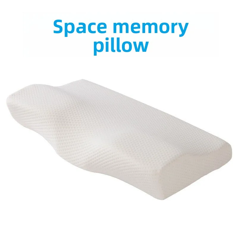 

New CPAP Sleep Pillow, Butterfly Shape Memory Foam Pillow, Neck Support Space Pillow for Sleep Apnea Patients