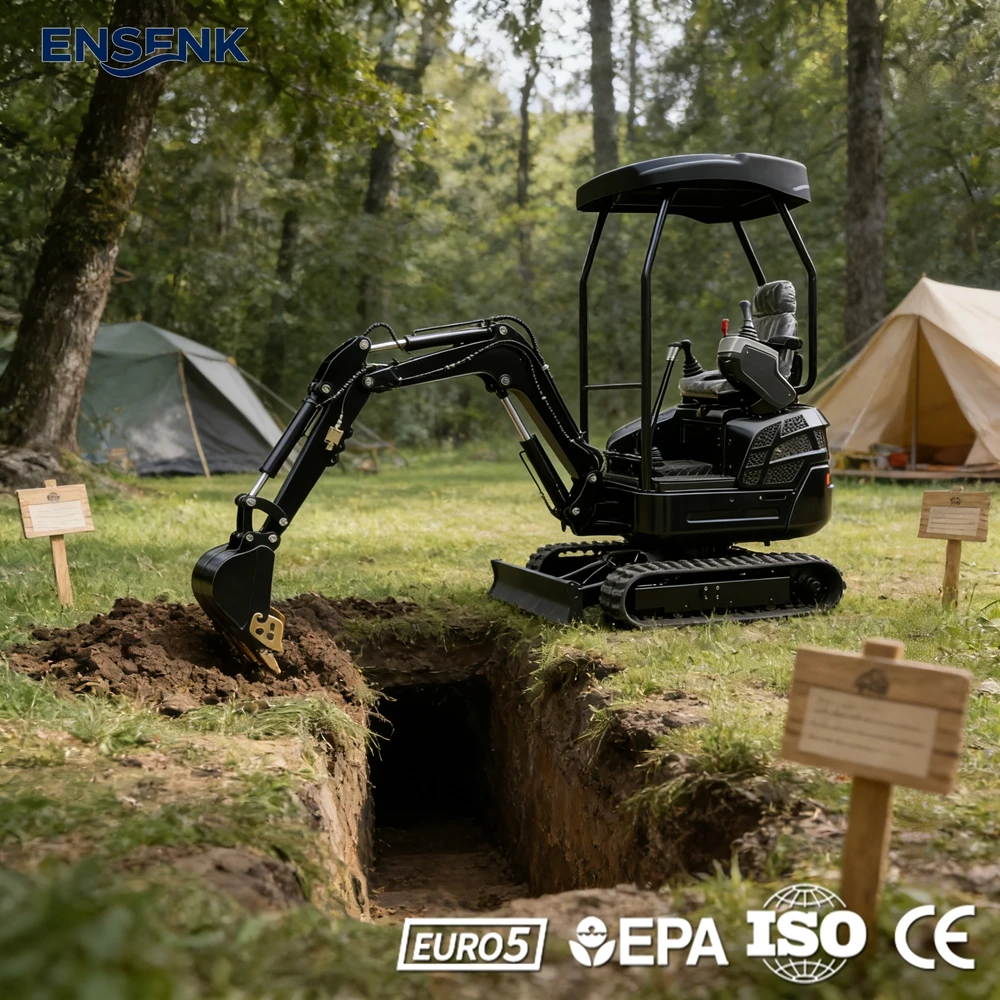 

Mini Excavator 0.8Ton Agricultural Construction 1.5Ton Yanmar Engine 1.8Ton Europe CE Factory Direct Sale