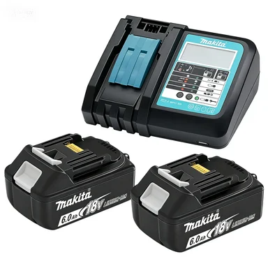 

Makita 18V Lithium Battery, 6.0Ah Rechargeable LED, for Power Tool Battery Replacement BL1860B BL1850B BL1840B BL1830B notebook