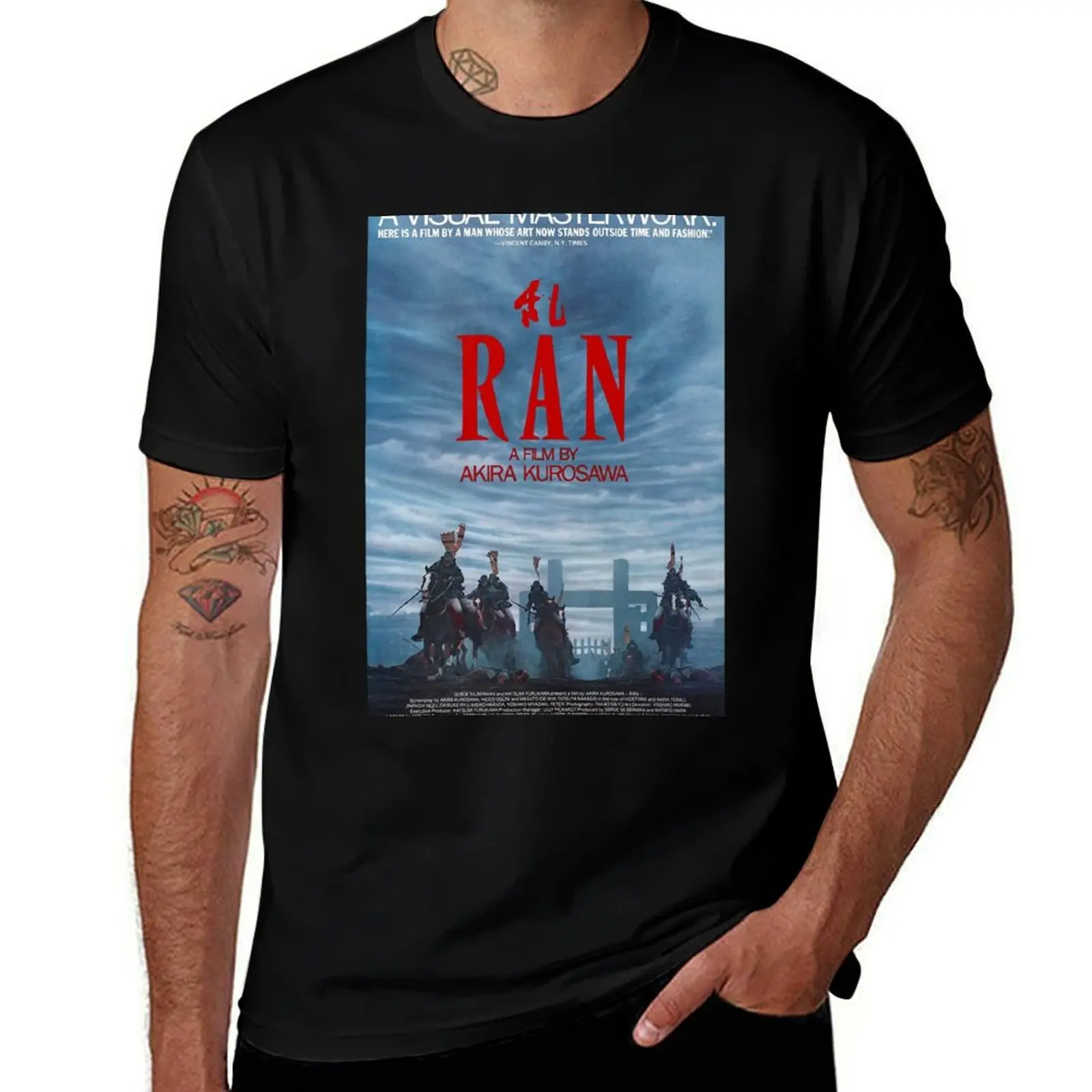 

Ran Akira Kurosawa T-Shirt t shirt man plain t shirt man cotton T-Shirt