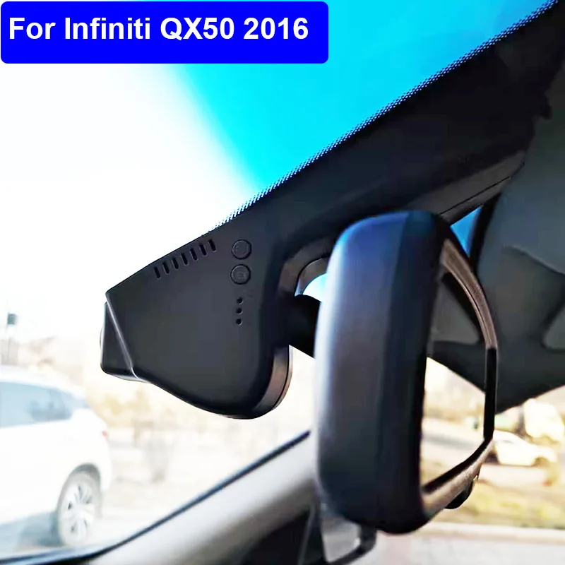 Non-Destructive Installation Upgraded Novatek 96670 4K WiFi DVR for Infiniti qx50 qx70 2014 2015 2016 2017 2018 ex37 g37 fx