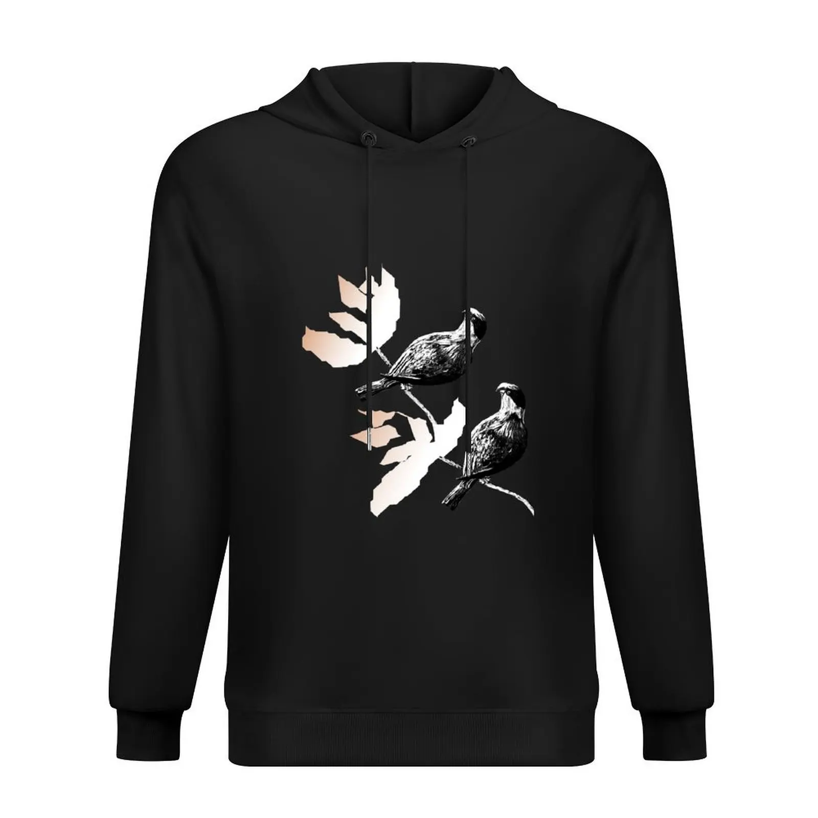 Толстовка с капюшоном Sunrise at the Island with the Black Capped Lories 4, одежда в японском стиле в стиле аниме, толстовка оверсайз