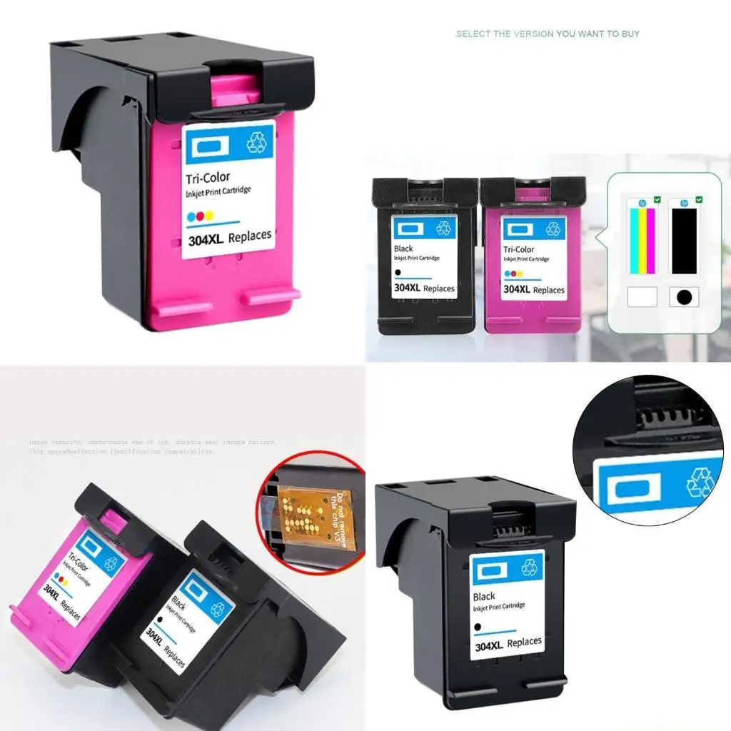 

Compatible Cartridge Replacement for HP 304 hp304 Deskjet 2620