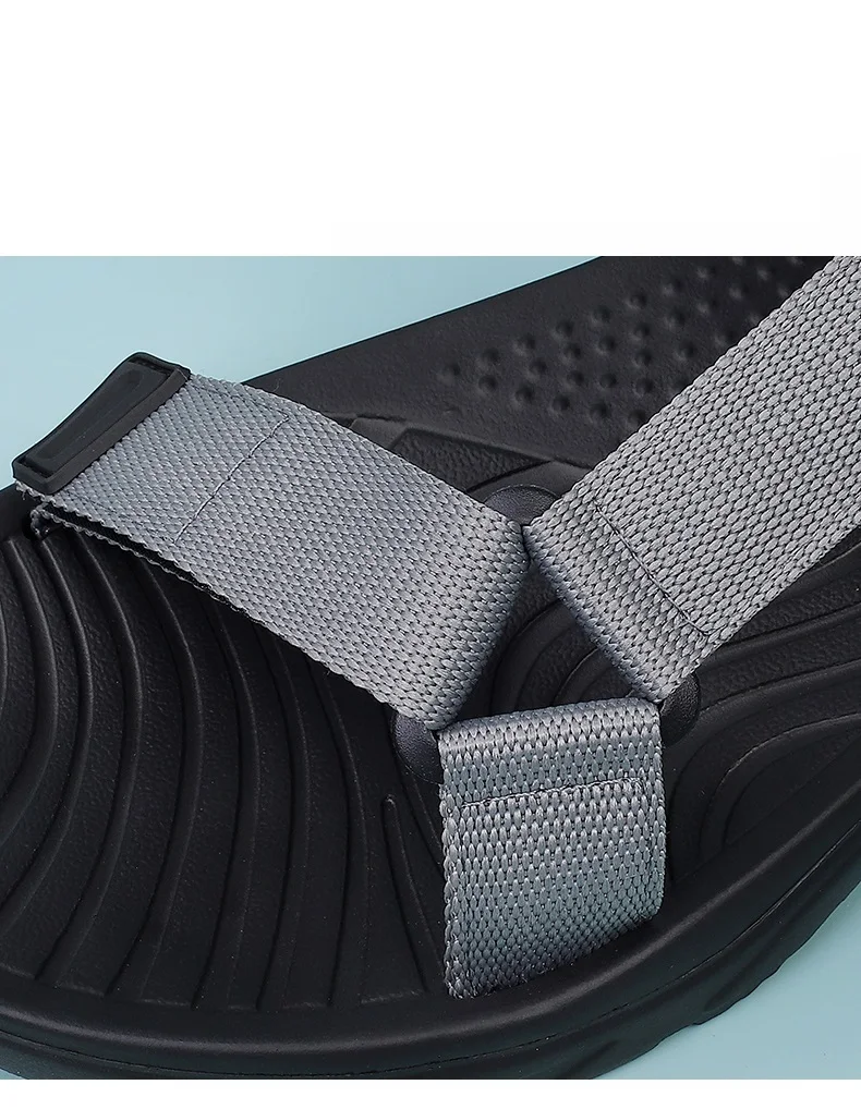 Herren Sandalen Neue Sommer Oberbekleidung Sandalen Strandschuhe – Detail 2