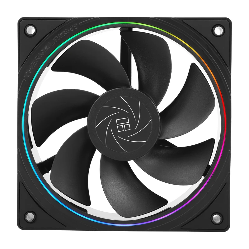 Thermalright TL-S12 120 mm HALO-Lüfter 5 V 3PIN ARGB-Lüfter PC Gamer 360 ° exquisiter Lichteffekt-Computergehäuse-Lüfterventilator