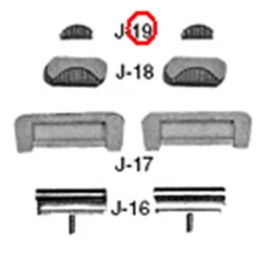 SUNSTAR KM250/640 head support rubber/rubber cushion for hinge head hinge lock stitch industrial sewing machine spare parts